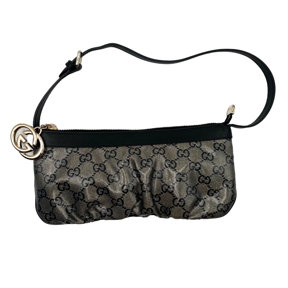 ✨sold✨ Gucci Coated Canvas Pochette Shoulder Bag